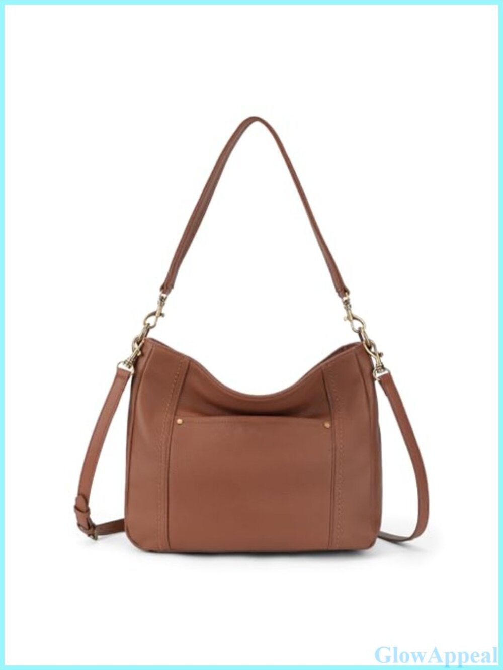 Genuine Leather Hobo Crossbody Bag Women Shoulder Purse Handbag